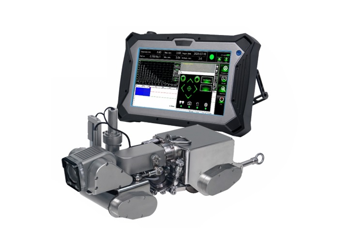 DEMA70C Magnetic Crawler EMAT Thickness Measurement System